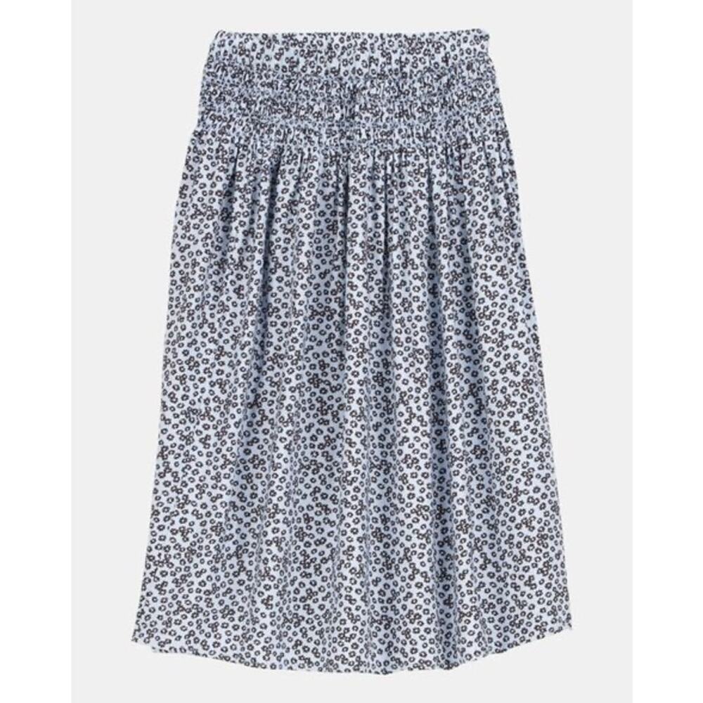 Carter's Kid Floral Maxi Skirt - Blue Size 7 - Excellent Condition